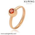 Mode Elegant Kleine CZ 18 Karat vergoldete Frauen Nachahmung Schmuck Fingerring -13782